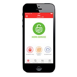 Offert gratuitement par Honeywell, la app GX Remote Control pour contrôler votre système de sécurité