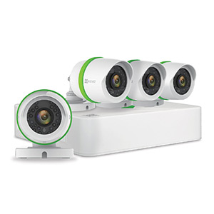 Ces 4 caméras de sécurité de Ezviz vont enregistrer de belles images extérieures.